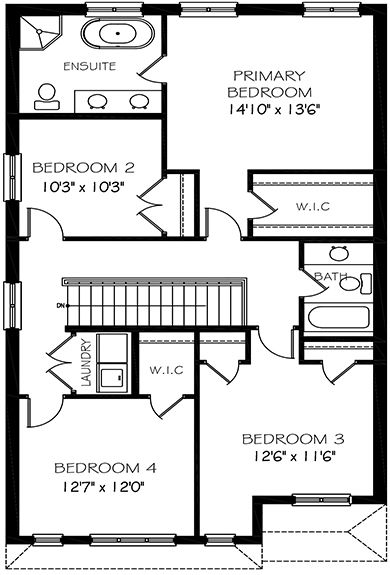 The Alavma - Upper Floor - Floorplan