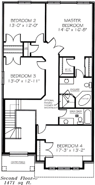 The albany - Upper Floor - Floorplan