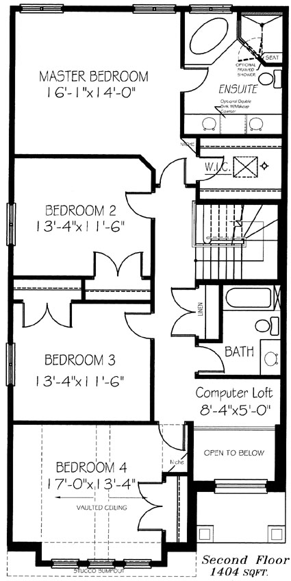 The briarwood - Upper Floor - Floorplan