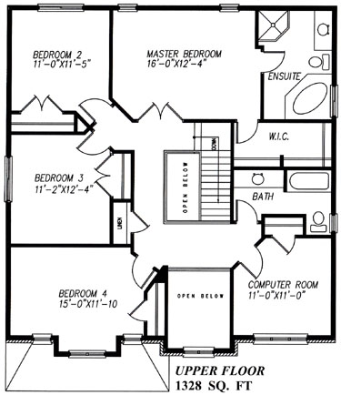 The camelot - Upper Floor - Floorplan