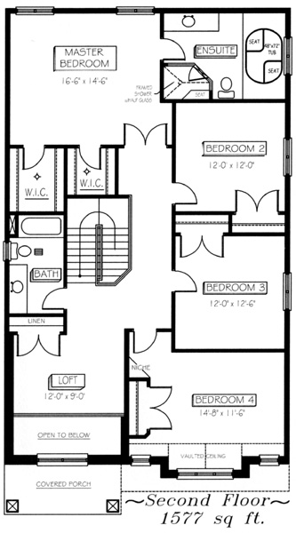 The christina - Upper Floor - Floorplan