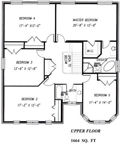 The citadel - Upper Floor - Floorplan