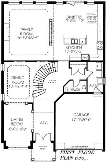 The daytona - Main Floor - Floorplan