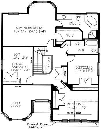 The diplomat - Upper Floor - Floorplan