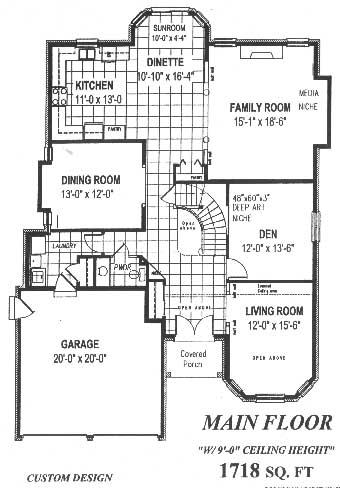 The duchess - Main Floor - Floorplan