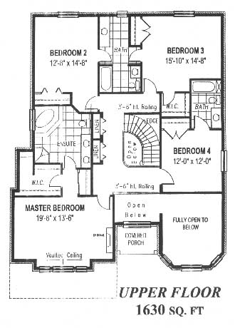 The duchess - Upper Floor - Floorplan