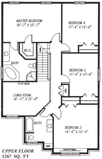 The elmwood - Upper Floor - Floorplan