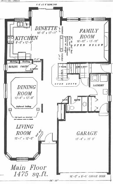 The emerald - Main Floor - Floorplan