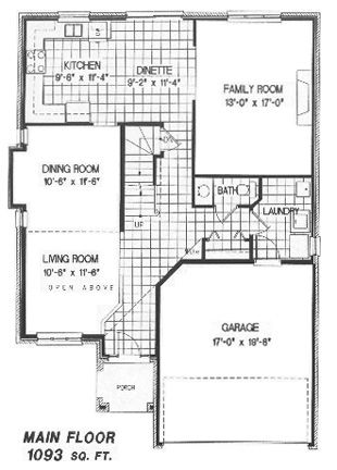The Emerson II - Main Floor - Floorplan