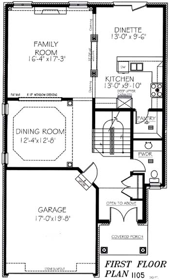 The everest - Main Floor - Floorplan