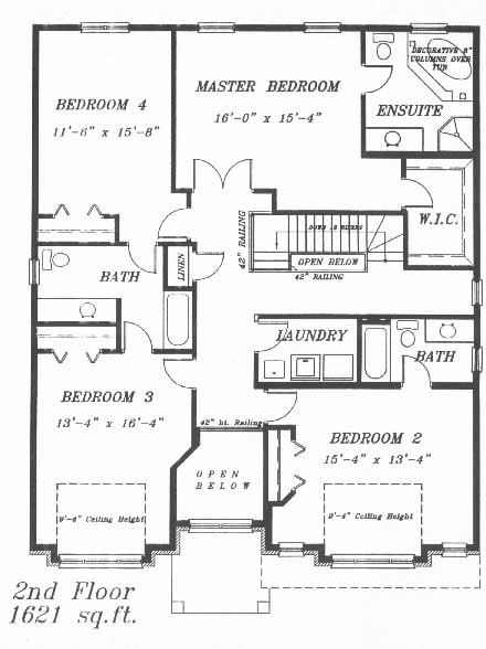 The garnett - Upper Floor - Floorplan