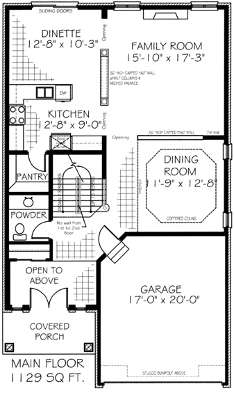 The hilton - Main Floor - Floorplan