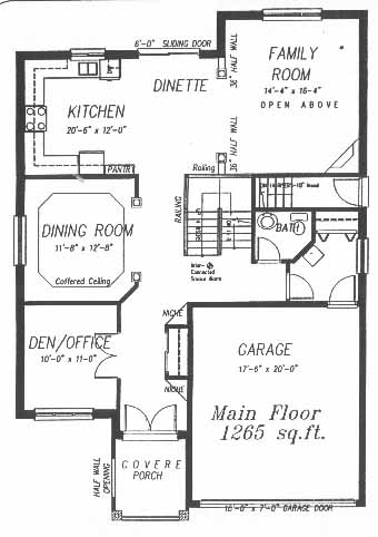 The jade - Main Floor - Floorplan
