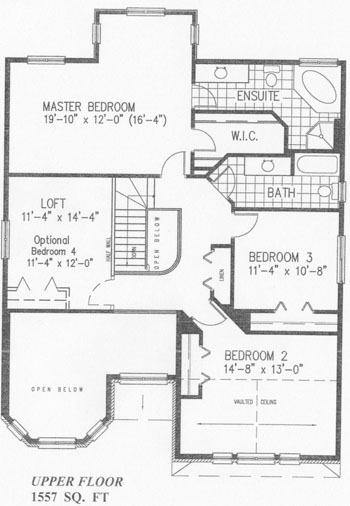 The juniper - Upper Floor - Floorplan