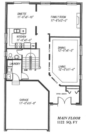 The kayla - Main Floor - Floorplan
