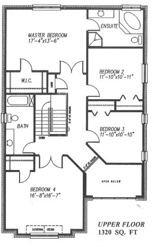 The kayla - Upper Floor - Floorplan