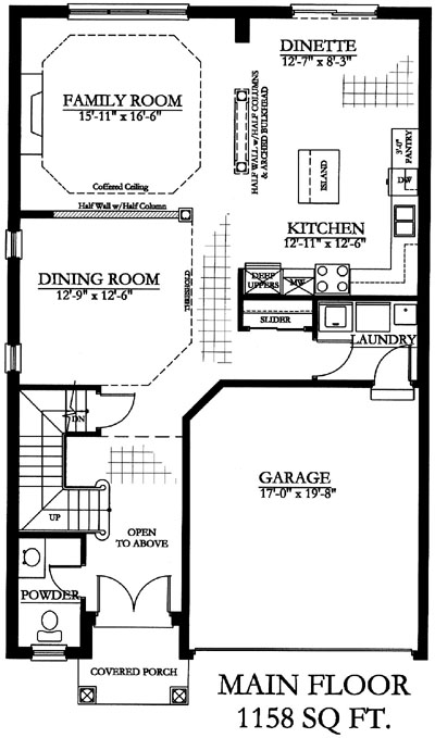 The lakeside - Main Floor - Floorplan