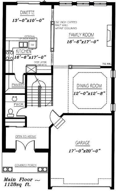 The legacy - Main Floor - Floorplan