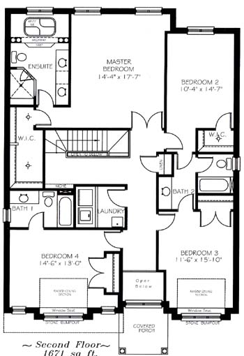 The mansfield - Upper Floor - Floorplan