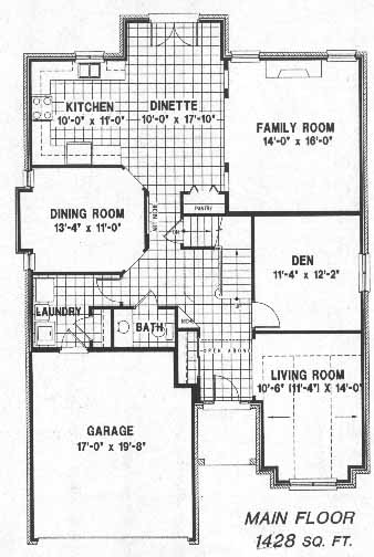 The marquis - Main Floor - Floorplan