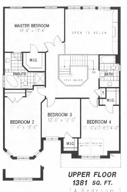 The opal - Upper Floor - Floorplan