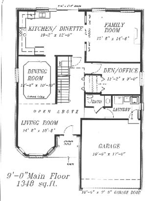 The orion - Main Floor - Floorplan