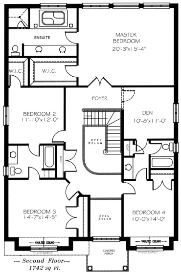 The orlando - Upper Floor - Floorplan