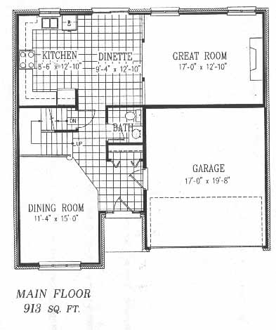 The palisade - Main Floor - Floorplan