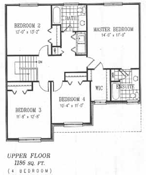 The palisade - Upper Floor - Floorplan