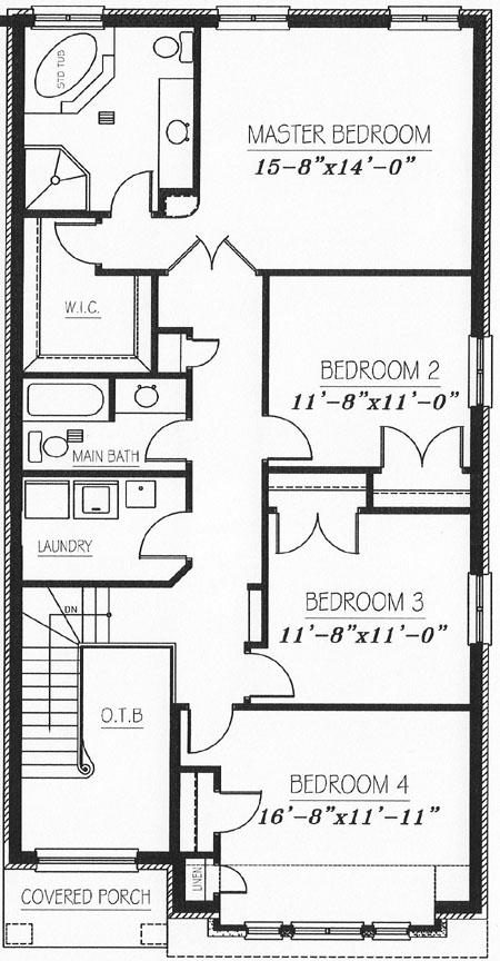 The parkwood - Upper Floor - Floorplan