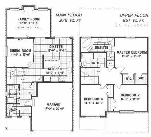 The richmond - Main Floor - Floorplan