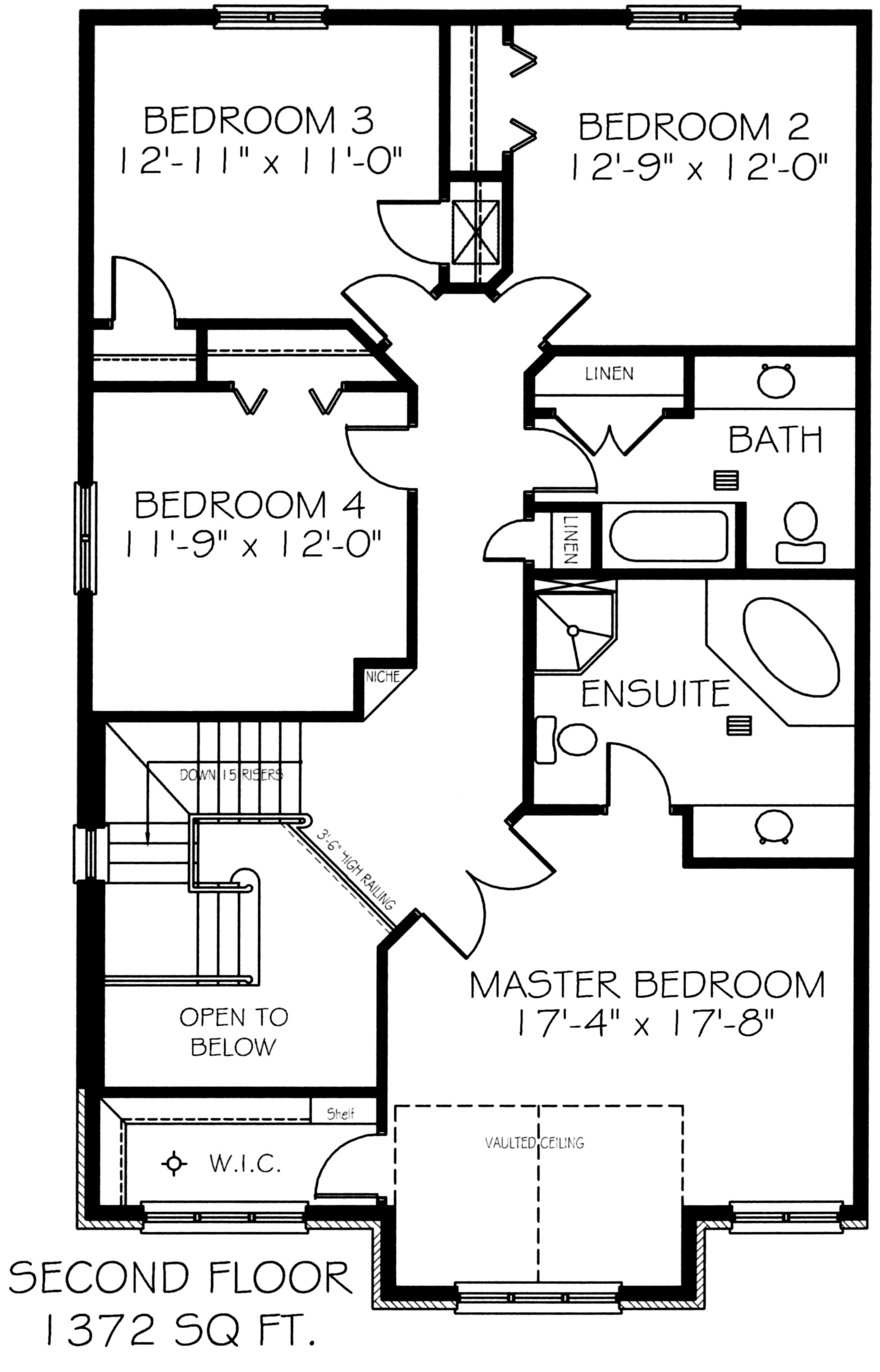The riverstone - Upper Floor - Floorplan