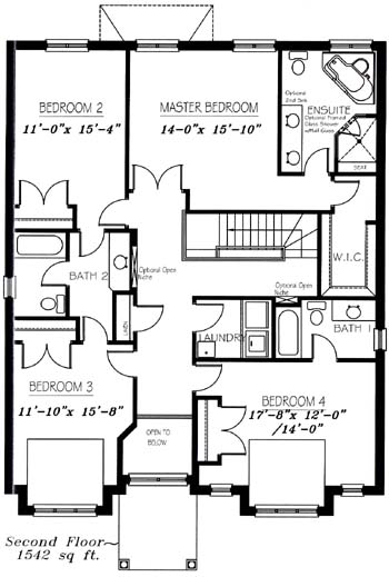 The rockport - Upper Floor - Floorplan