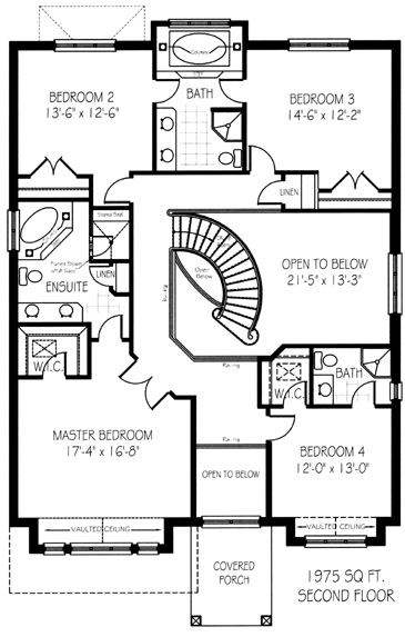 The roehampton - Upper Floor - Floorplan