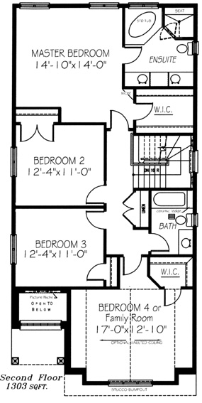 The royalton - Upper Floor - Floorplan