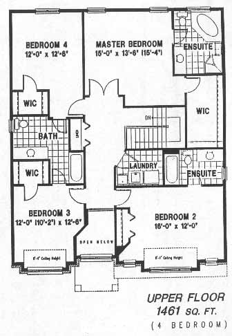 The ruby - Upper Floor - Floorplan