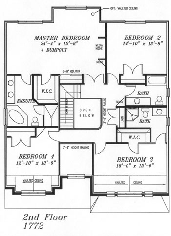 The shelby - Upper Floor - Floorplan