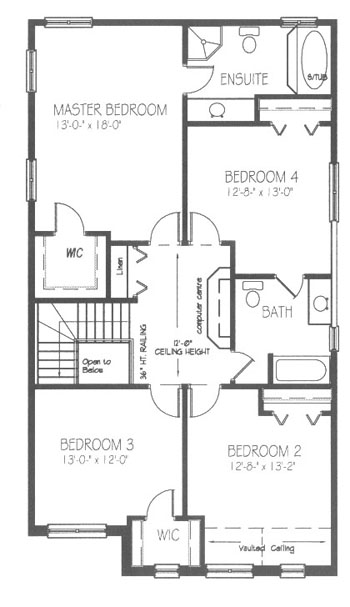 The silvercreek - Upper Floor - Floorplan