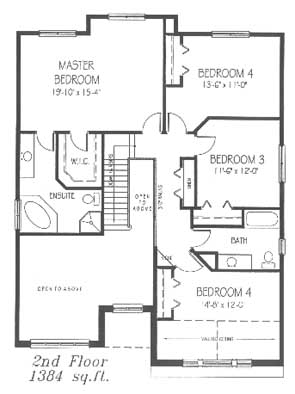 The Skyhawk - Upper Floor - Floorplan