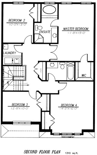 The snowflake - Upper Floor - Floorplan