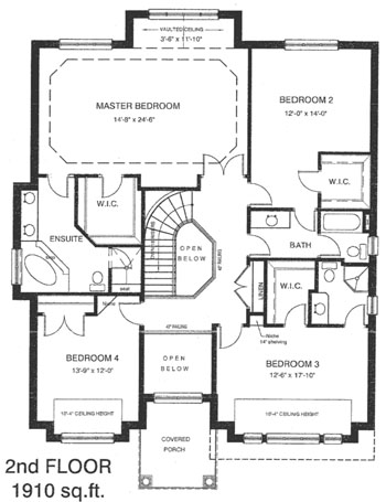 The skyhawk - Upper Floor - Floorplan