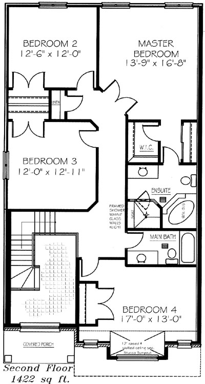 The stonehaven - Upper Floor - Floorplan