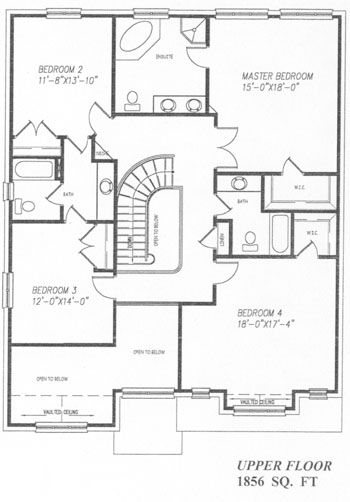 The sydney - Upper Floor - Floorplan