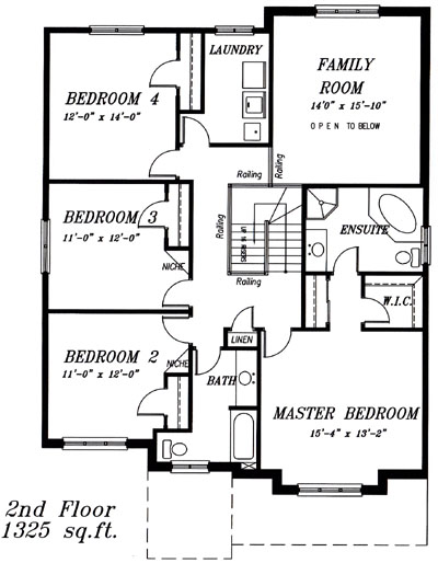 The topaz - Upper Floor - Floorplan