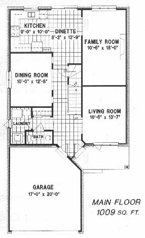 The victoria - Main Floor - Floorplan