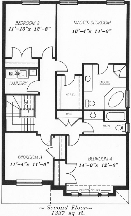 The waterford - Upper Floor - Floorplan
