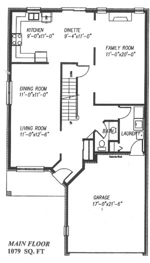 The westbury - Main Floor - Floorplan