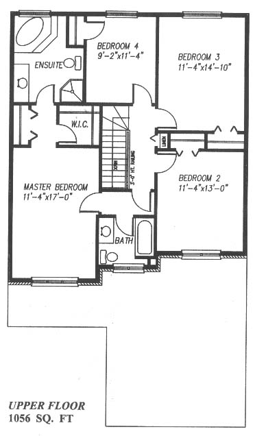 The westbury - Upper Floor - Floorplan