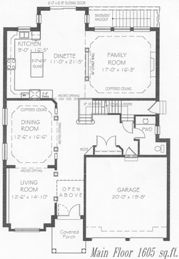 The westoak - Main Floor - Floorplan