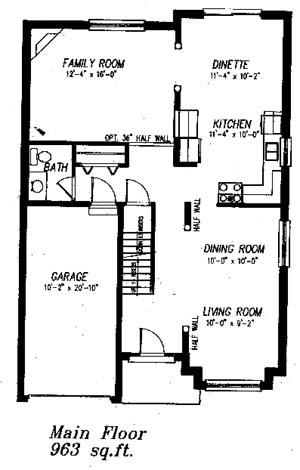 The whiteash - Main Floor - Floorplan